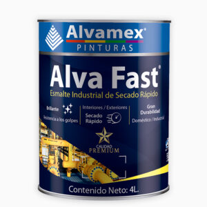 Litro Esmalte Azul Prusia Alva Fast