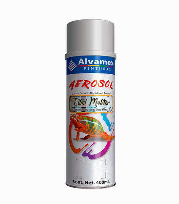 Pintura en Aerosol Bisel Master Efecto Esmerilado Alvamex