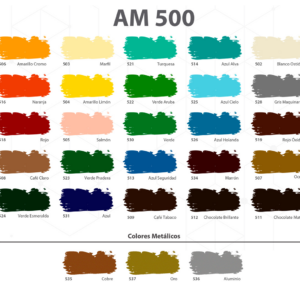 Esmalte Amarillo Limon AM-500 de 250ml