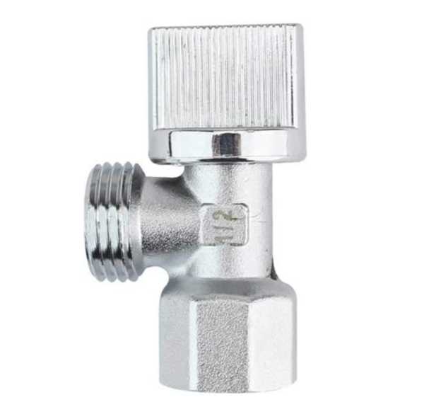 Llave angular 1/2" de 1/4 de vuelta Con Cuerda