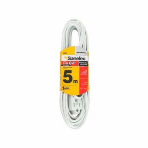 Extension Electrica Domestica 5m Blanca
