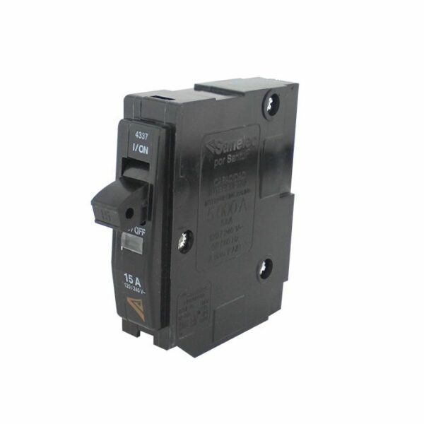 Interruptor termomagnetico 1 polo 15A Pastilla Sanelec