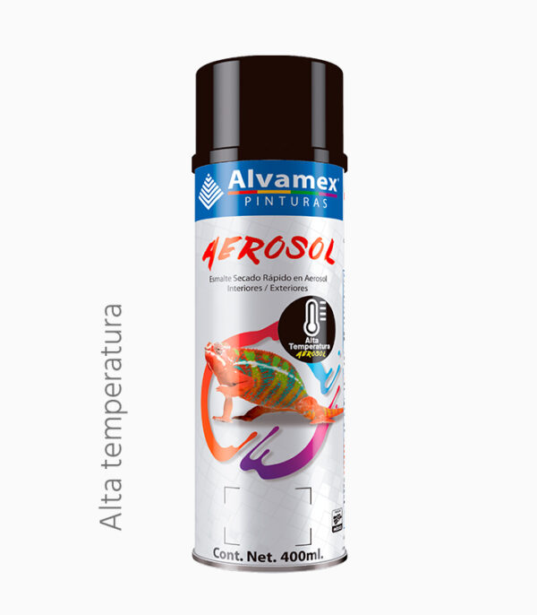 Pintura En aerosol Alta Temperatura Negro