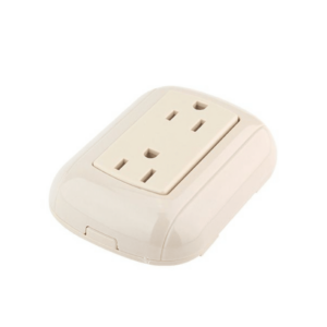 Contacto de sobreponer duplex