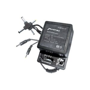 Eliminador multiple 3-12v 300ma 6 conectores
