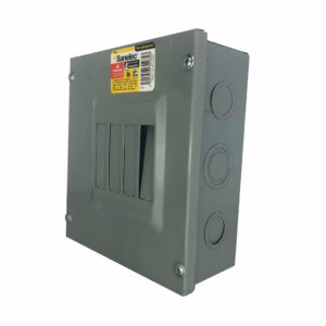 Centro de carga Sobreponer de 4 polos Sanelec