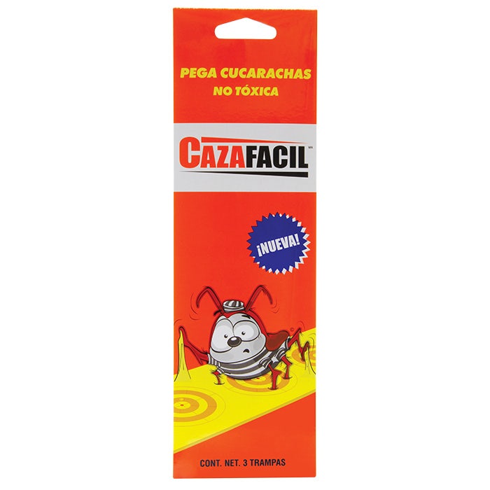 Pack de 3 Trampas Adhesiva Para Cucarachas