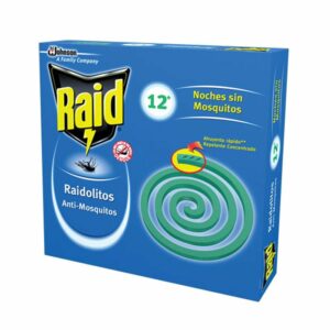 Repelente De Mosquitos 10 piezas Raidolitos Verde