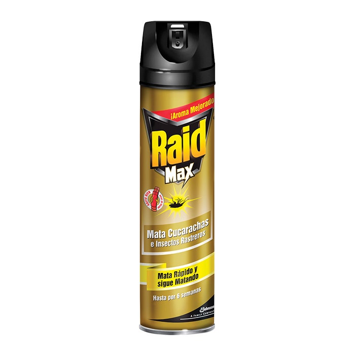 Insecticida Aerosol 400ml Raid Max