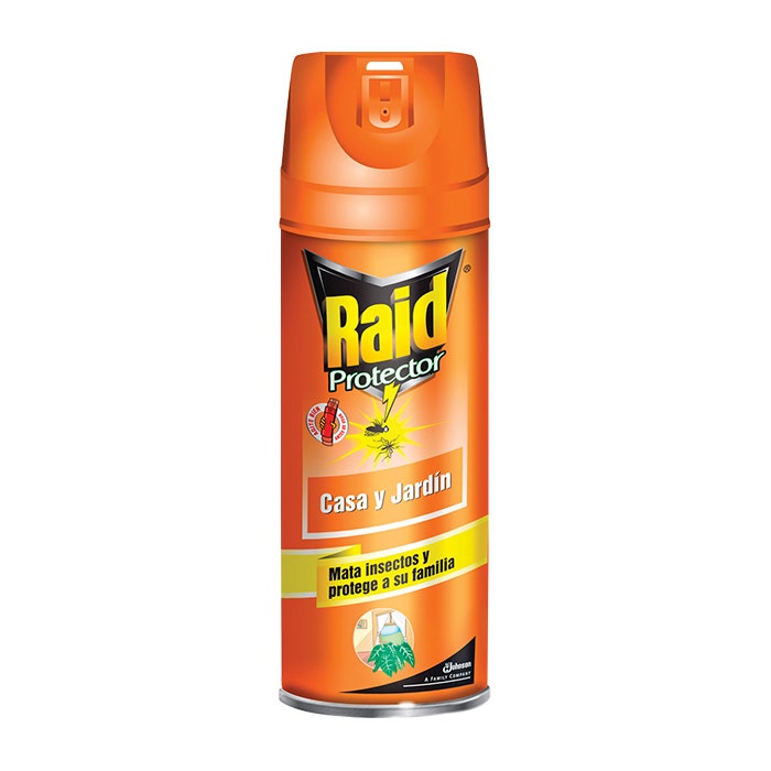 Insecticida Aerosol 400ml Raid Casa y Jardin