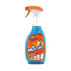 Limpiador Liquido Vidrios y Superficies 500ml Mr. Musculo Azul