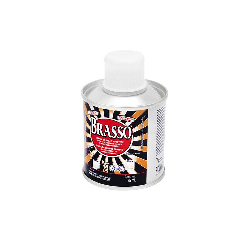 Limpiador Brasso Liquido de Metales 75ml