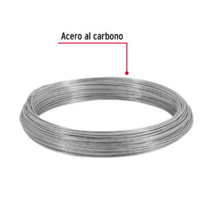 rollo de 1kg de Alambre galvanizado calibre 16
