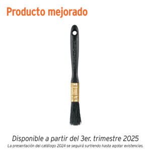 Brocha Profesional de 1/2" Cerdas Suaves Truper Expert