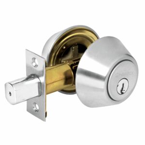 Cerrojo cromo mate llave mariposa Hermex