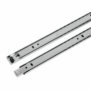 Pack con 2 correderas extensión 3/4 de 30cm para cajón ancho 2.5cm