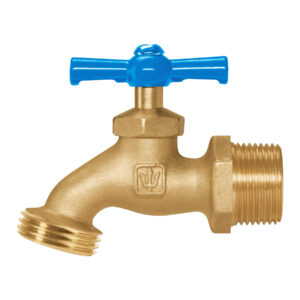 Llave para manguera, de laton, 180 gr, entrada 3/4", Foset