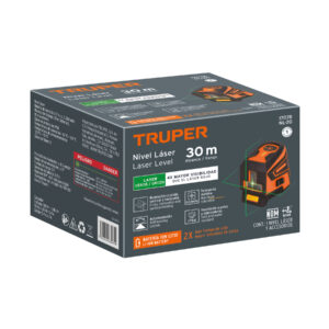 Nivel laser verde, 30 m