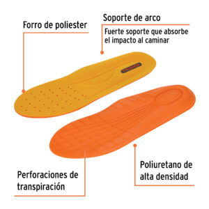 Plantillas de poliuretano para zapato talla 30
