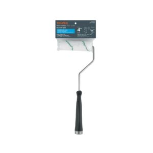 Mini rodillo microfibra de 4" acabado parejo en superficie lisa