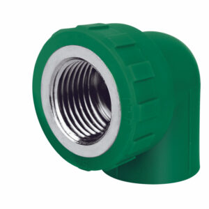 Codo Conector Pipa de 90° de PPR 3/4" 25mm rosca interior
