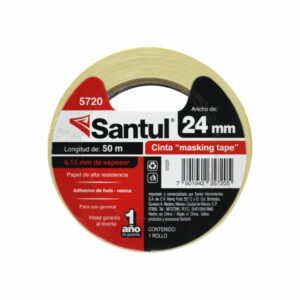 Cinta masking tape 1" de 50m