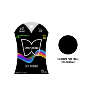 Colorante para Ropa Negro Mariposa 601