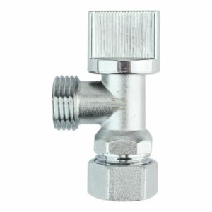 Llave angular 1/2" de 1/4 de vuelta con barrilito