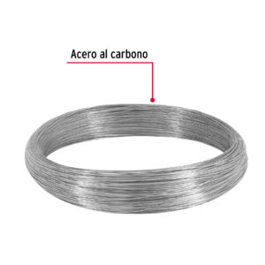 Alambre galvanizado, calibre 22
