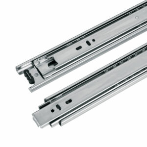 Pack de 2 Correderas de extension 4.5cm para cajon Largo 55cm