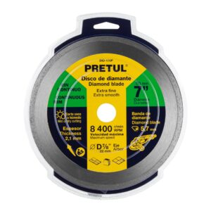 Disco de diamante, rin continuo, 7