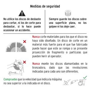 Disco de diamante, rin continuo, 7