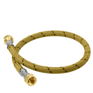 Manguera de hule, 60 cm, revestida vinilo, usos generales