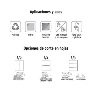 Lija de agua microfina, grano 2000