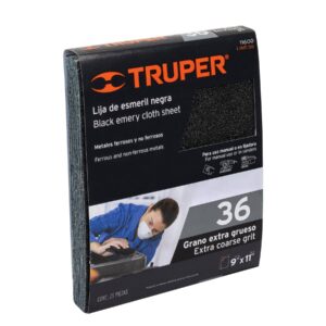 Lija de esmeril, grano 36