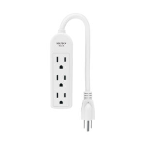 Multicontacto domestico 3 entradas, VOLTECK