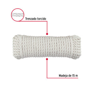 Cuerda Piola de Algodon de 6mm de 15m