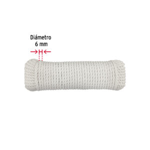 Cuerda Piola de Algodon de 6mm de 15m