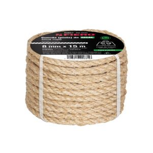Cuerda Piola de Sisal de 8mm x 15m Natural