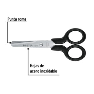 Tijera escolar 4-1/2"