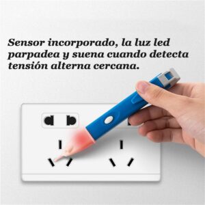 Probador de tensión CA tipo tester pluma pollo