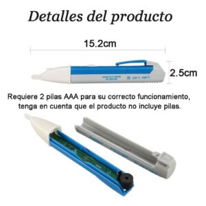 Probador de tensión CA tipo tester pluma pollo