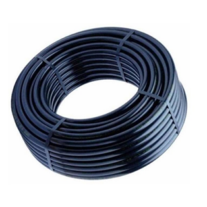Rollo de 100m Manguera Poliducto Negra 1/2" Cedula 40