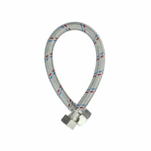 Manguera WC de 35cm de 1/2" x 7/8" Economica