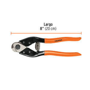 Pinza Cortador de cable y alambre de 8