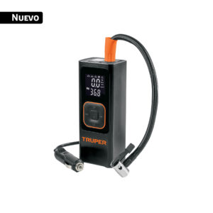 Inflador de aire inalambrico portatil llantas 150psi Truper 12v 5v