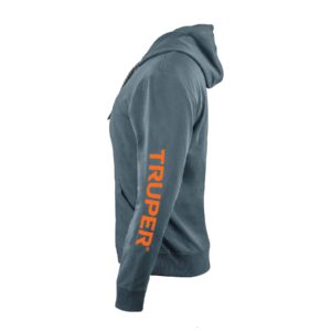 Sudadera gris para caballero, talla extra grande