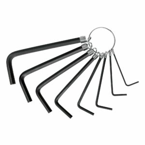 Juego de 8 llaves Allen tipo llavero standard