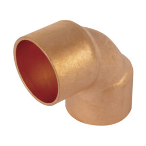 Codo 90° de cobre de 1" iusa