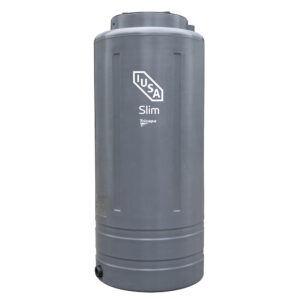 Tinaco Tricapa Vertical Gris de 1100L iusa